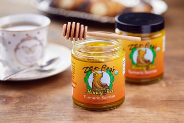 Organic Turmeric Sunrise Honey Tea - Zenbear Honey Tea Organic Turmeric Sunrise Honey Tea - Zenbear Honey Tea